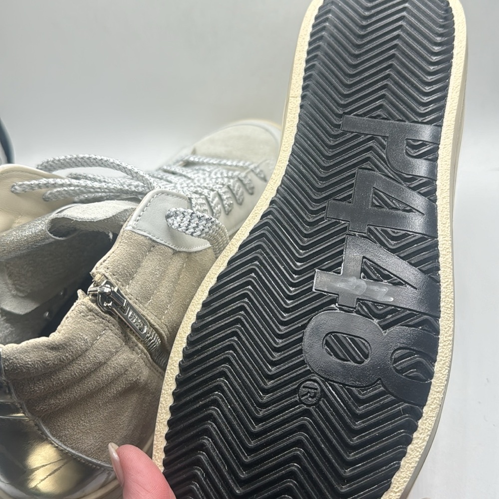 P448 High Top Skate Flex Sneakers Metallic - Picture 13 of 14